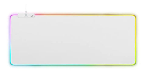 DELTACO RGB Gaming Mousepad GAM-079-W XL Wide, White