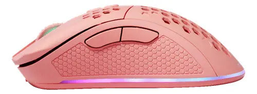 DELTACO Lightweight Gaming Mouse,RGB GAM-120-P Wireless, Pink, PM80