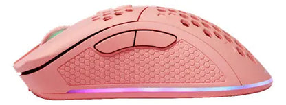 DELTACO Lightweight Gaming Mouse,RGB GAM-120-P Wireless, Pink, PM80