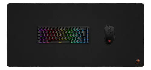 DELTACO Gaming Mousepad XL GAM-136 Black,stitched edges,DMP450