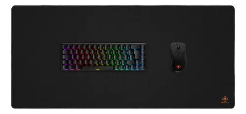 DELTACO Gaming Mousepad XL GAM-136 Black,stitched edges,DMP450