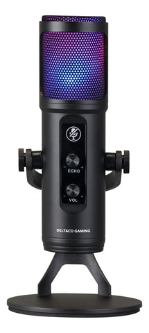 DELTACO RGB Microphone GAM-171 Black