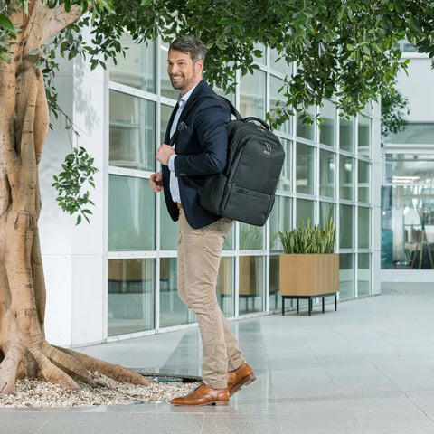 DICOTA Eco Backpack SELECT D31637-RPET 15-17.3 inch Black