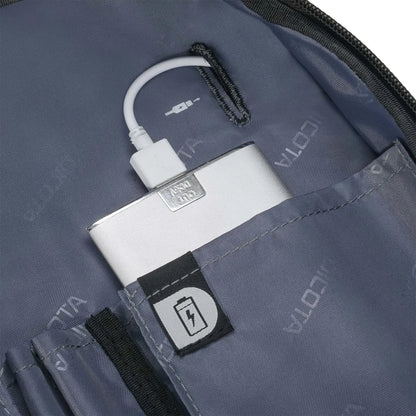 DICOTA Eco Backpack SELECT D31637-RPET 15-17.3 inch Black