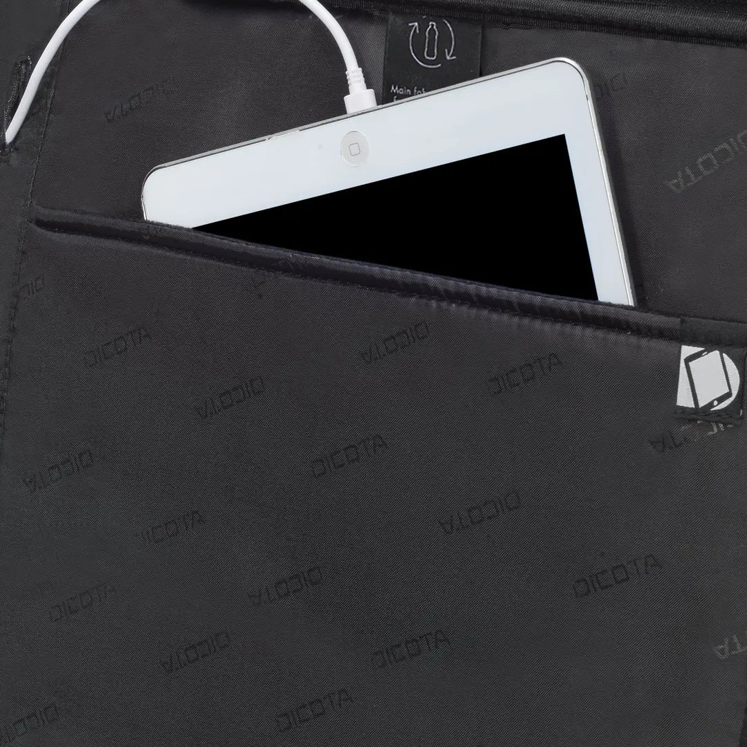 DICOTA Eco Backpack SELECT D31637-RPET 15-17.3 inch Black