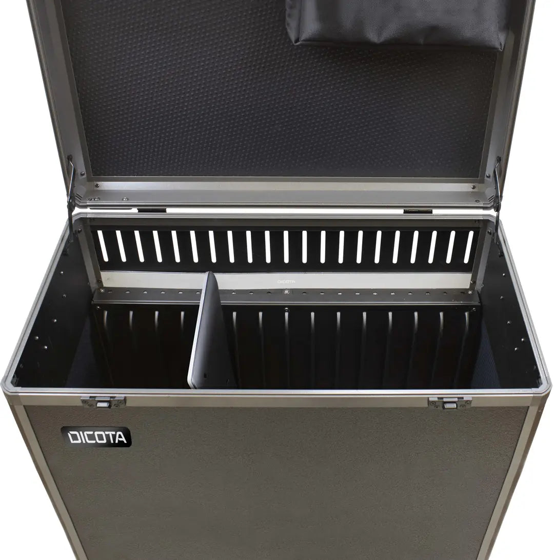 DICOTA Charging Trolley CH Version D32005-CH for 20 Tablets/Ultrab. silver