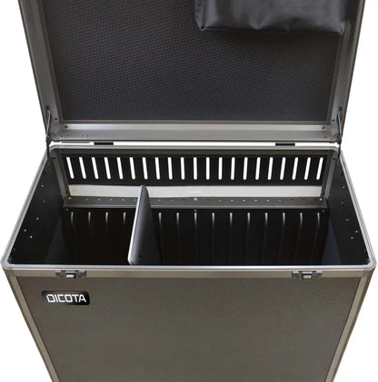 DICOTA Charging Trolley CH Version D32005-CH for 20 Tablets/Ultrab. silver