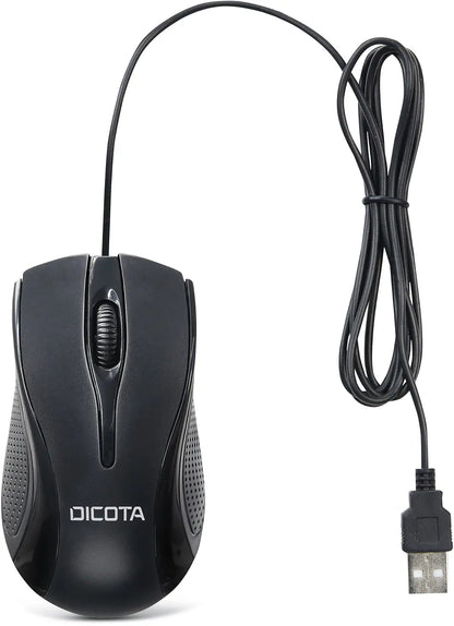 DICOTA Wired Mouse D32011 Black