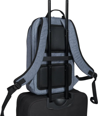 DICOTA Eco Backpack Slim MOTION D32016-RPET 13-14.1 inch Blue Denim
