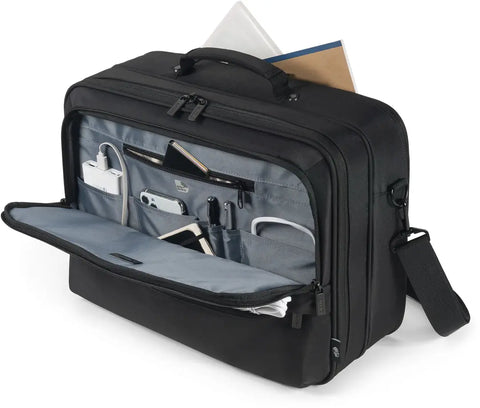 DICOTA Laptop Bag Multi Twin CORE D32032-RPET 14-16.3 inch Black