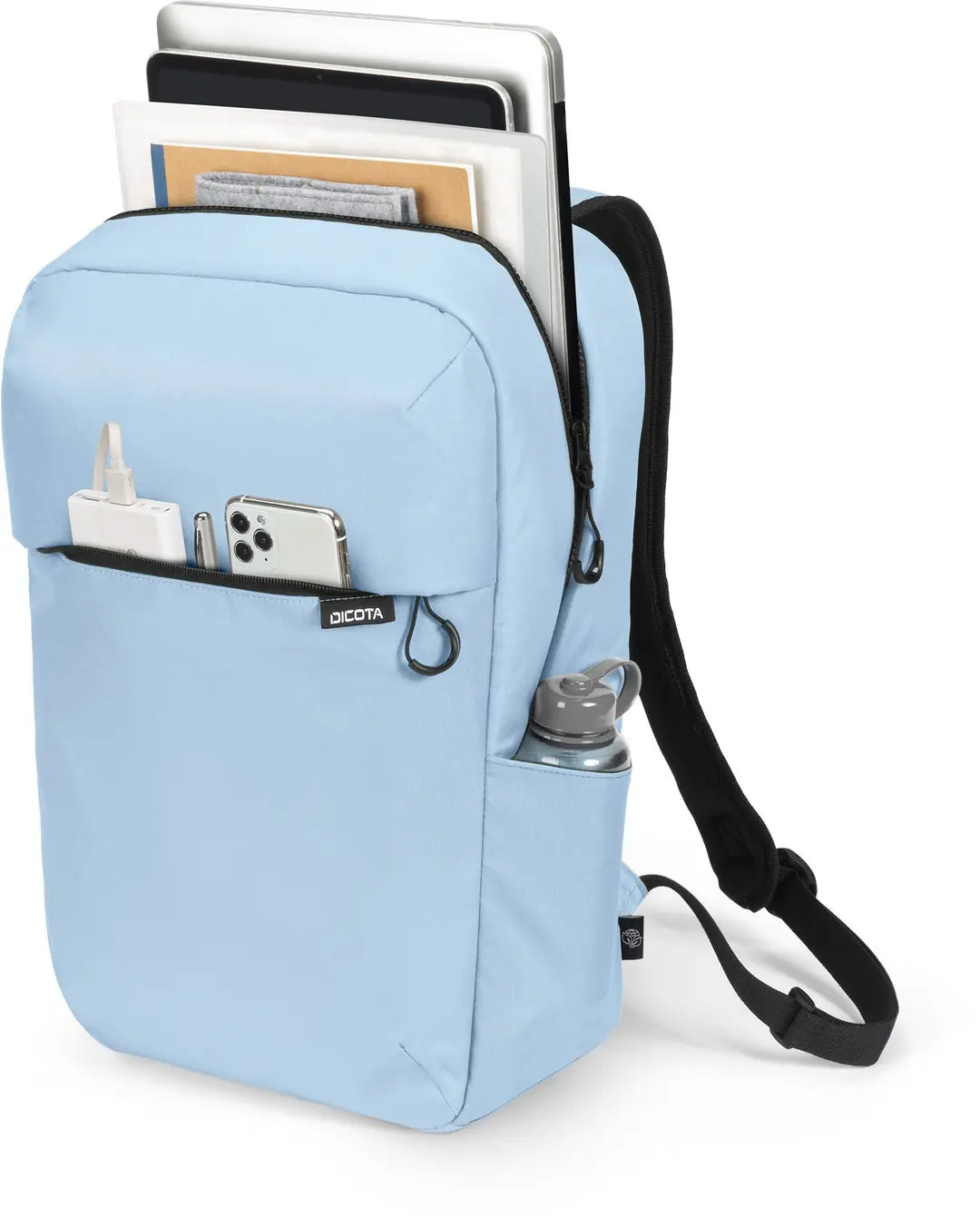 DICOTA Backpack COMMUTER D32122-RPET 13-16 inch Ice Blue