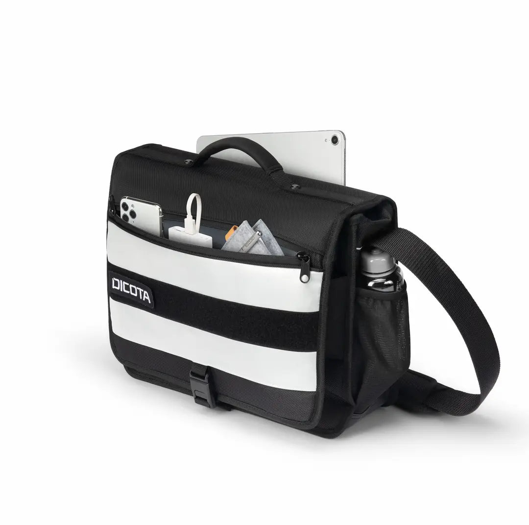 DICOTA Messenger bag REFLECTIVE P20471-16 Black