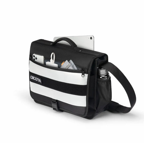 DICOTA Messenger bag REFLECTIVE P20471-16 Black