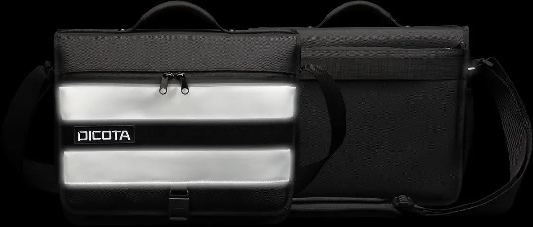 DICOTA Messenger bag REFLECTIVE P20471-16 Black