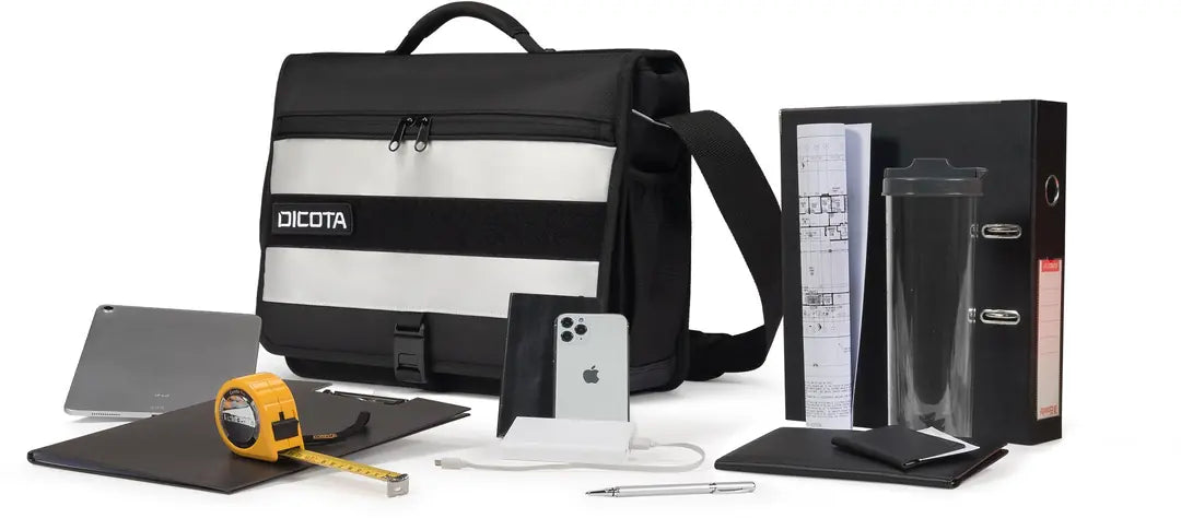 DICOTA Messenger bag REFLECTIVE P20471-16 Black