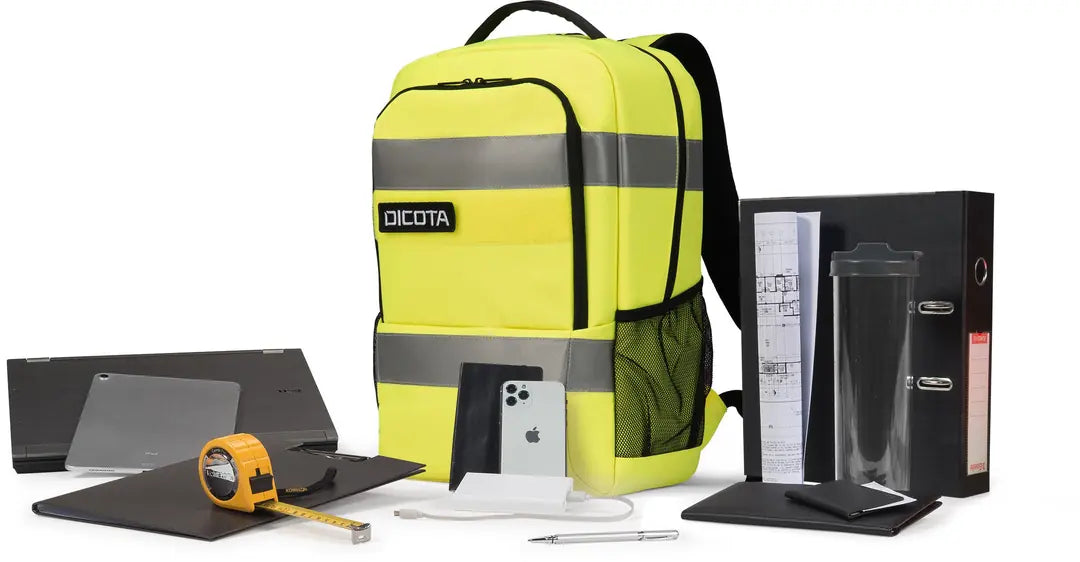 DICOTA Backpack HI-VIS Base P20471-17 24 litre Yellow