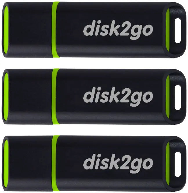 DISK2GO USB-Stick passion 2.0 16GB 30006496 USB 2.0 3 Pack