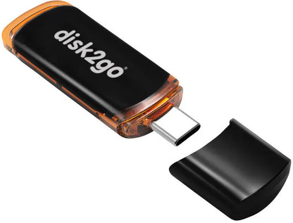 DISK2GO USB-Stick solo 128GB 30006625 Type C USB 3.2