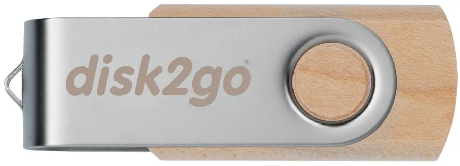 DISK2GO USB-Stick wood 8GB 30006660 USB 2.0