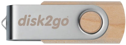 DISK2GO USB-Stick wood 32GB 30006662 USB 2.0