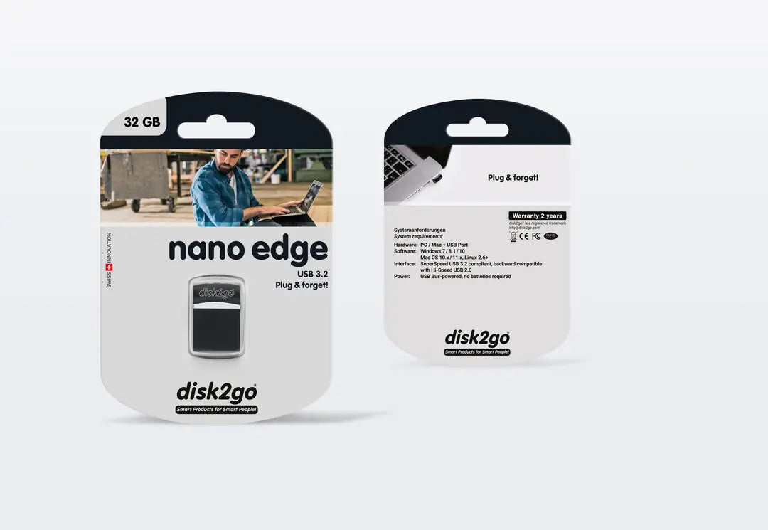 DISK2GO USB-Stick nano edge 3.0 32GB 30006681 USB 3.0