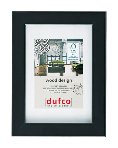DUFCO Holz-Bilderrahmen 30x30cm 1610.80108 Toronto schwarz