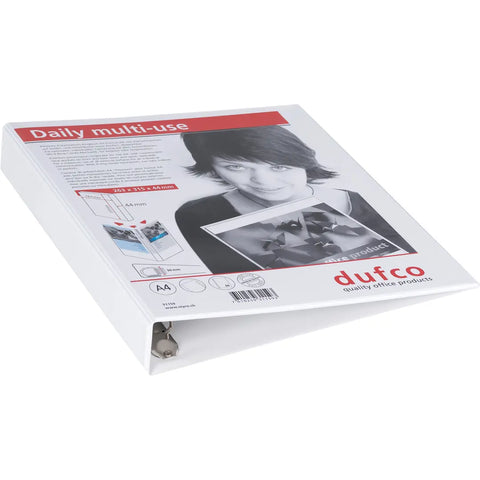 DUFCO Präsentationsordner 31159 A4 4.4cm weiss