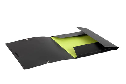 DUFCO Gummibandmappe A4 51500.0364 schwarz Kunststoff