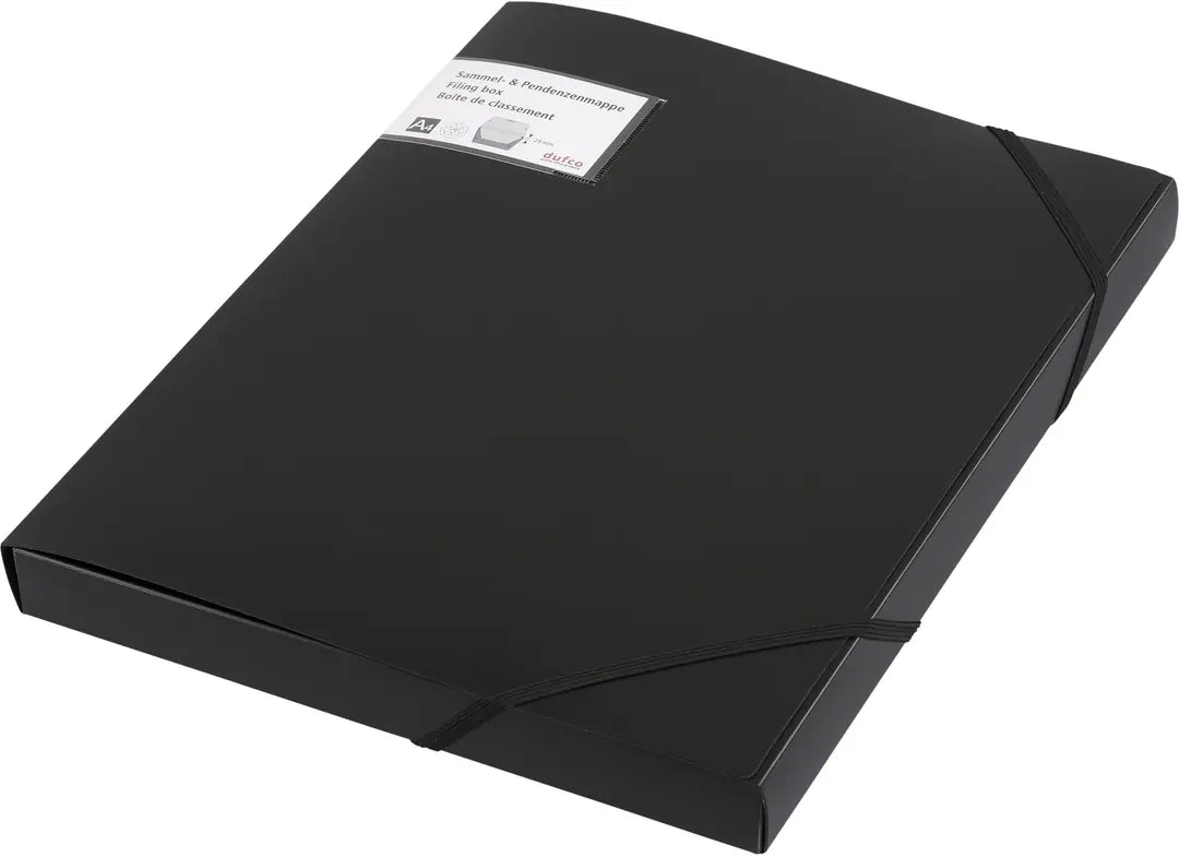 DUFCO Sammelbox A4 51500.03653 schwarz 2.5cm
