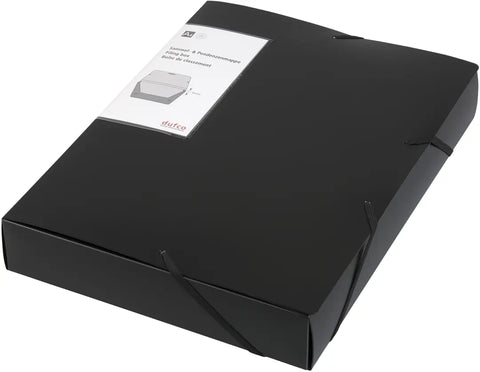 DUFCO Ablagebox A4 51500.03666 schwarz 5cm