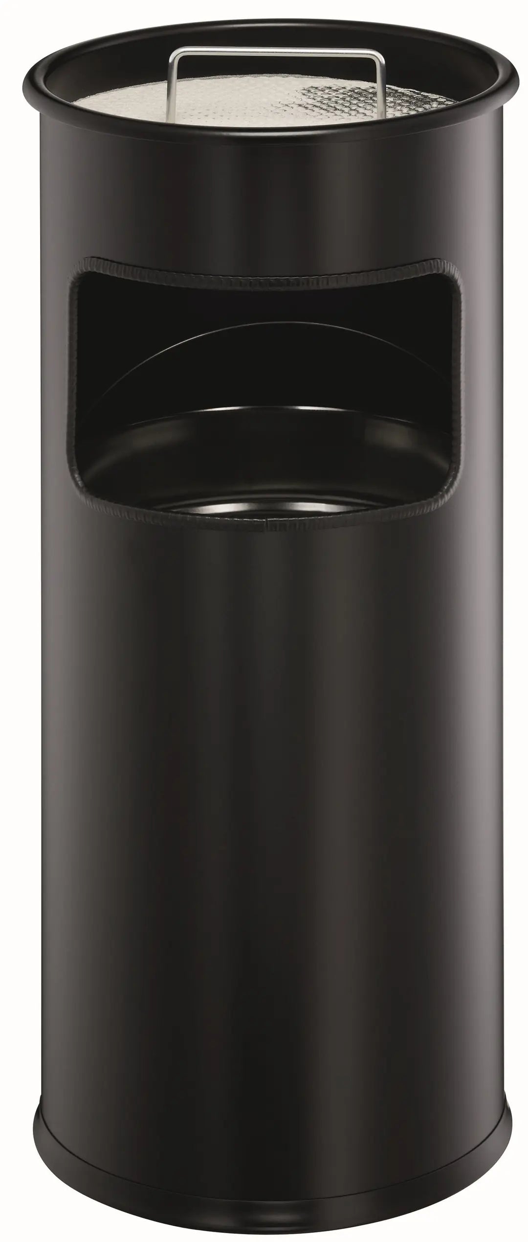 DURABLE Abfalleimer 333001 mit Ascher, 17L, schwarz