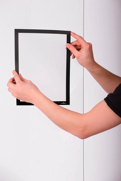 DURABLE Duraframe SUN A4 484101 haftend, schwarz 2 Stück