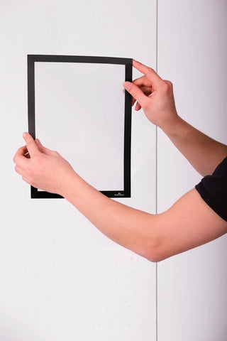 DURABLE Duraframe SUN A4 484101 haftend, schwarz 2 Stück