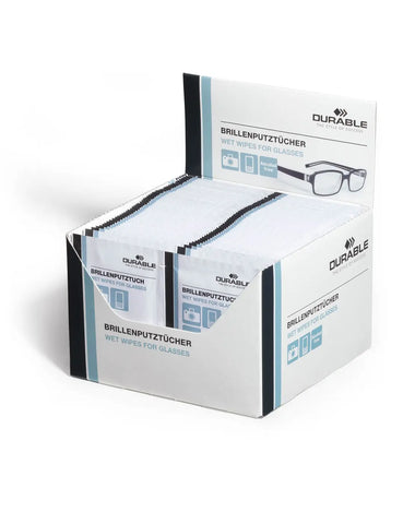 DURABLE Brillenputztücher 585302 Reinigungstücher 100 Stück