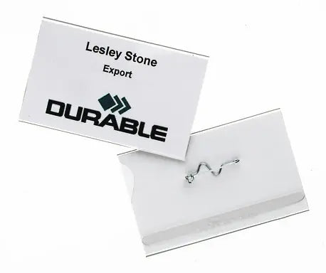 DURABLE Namensschild 860419 90x54mm 10 Stück