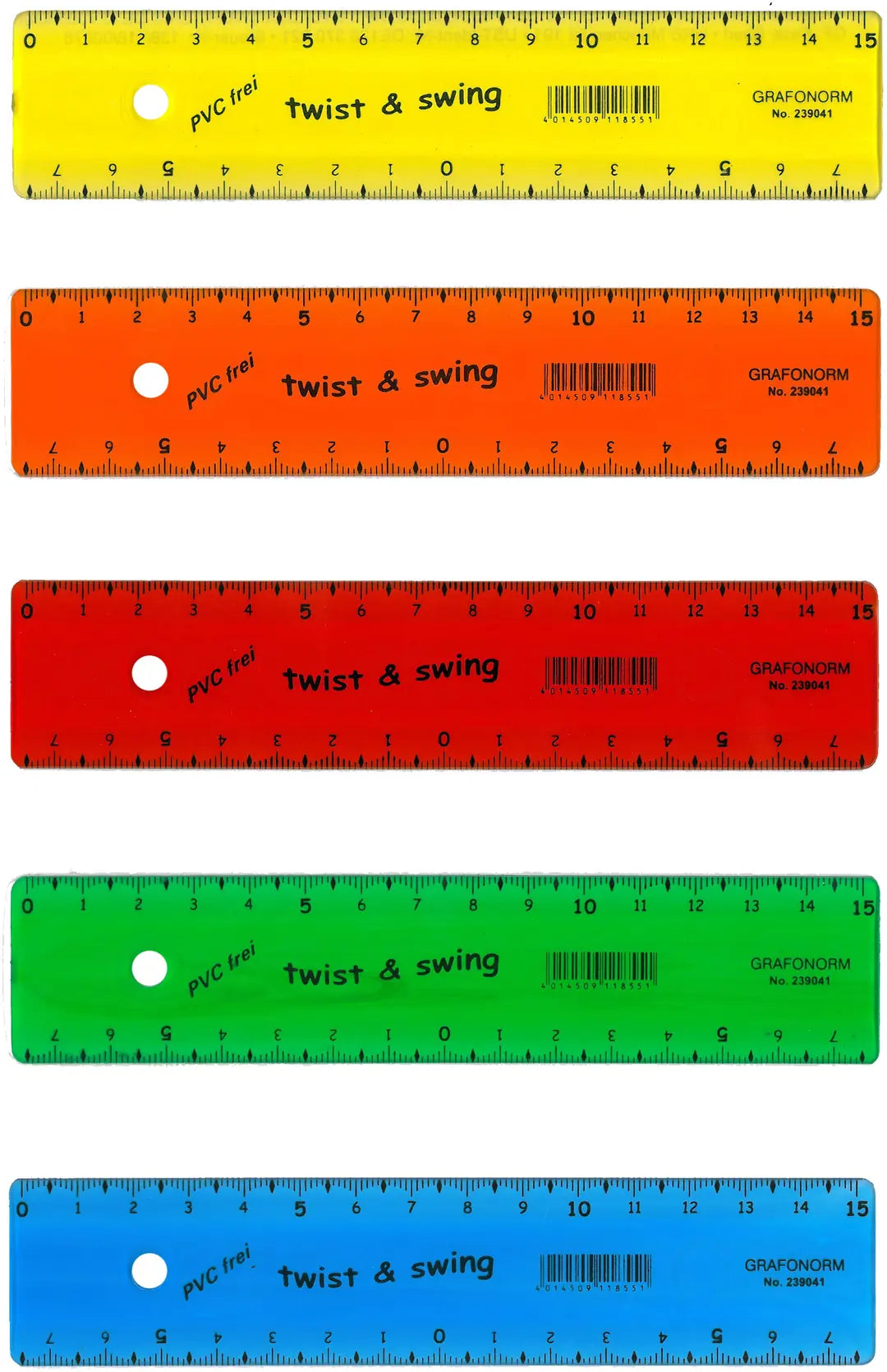 DUX Twist & Swing Lineal 15cm 9041/K ass.