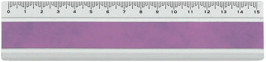 DUX Lineal Joy Color 15cm FA-JC/15L Alu, lila