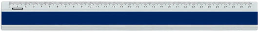 DUX Lineal Joy Color 30cm FA-JC/30B Alu, blau