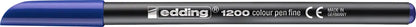 EDDING Faserschreiber 1200 0.5-1mm 1200-3 blau