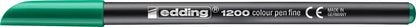 EDDING Faserschreiber 1200 0.5-1mm 1200-4 grün