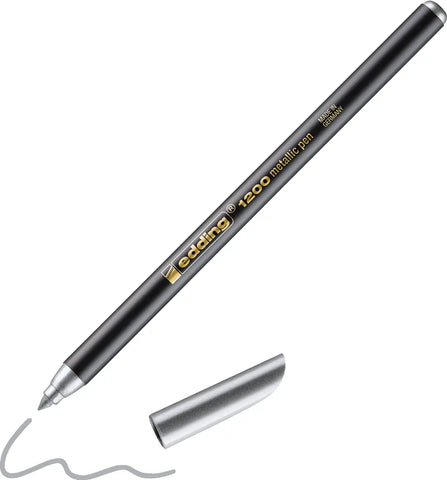 EDDING Metallic Color Pen 1200 1-3mm 1200-54 silber