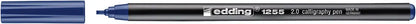 EDDING Calligraphy 1255 2mm 1255-17-2.0 blau