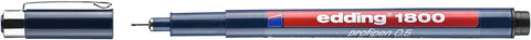 EDDING Profipen 1800 0.50mm 1800-1-05 schwarz