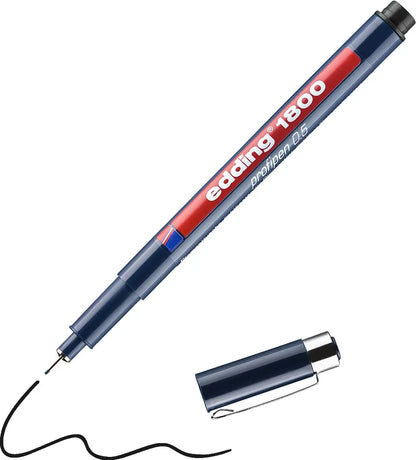 EDDING Profipen 1800 0.50mm 1800-1-05 schwarz