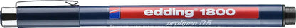 EDDING Profipen 1800 0.50mm 1800-1-05 schwarz