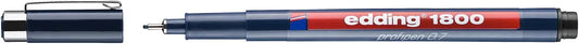 EDDING Profipen 1800 0.70mm 1800-1-07 schwarz