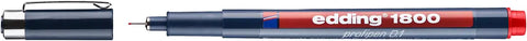 EDDING Profipen 1800 0.10-0.25mm 1800-2-01 rot