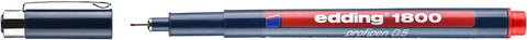 EDDING Profipen 1800 0.50mm 1800-2-05 rot