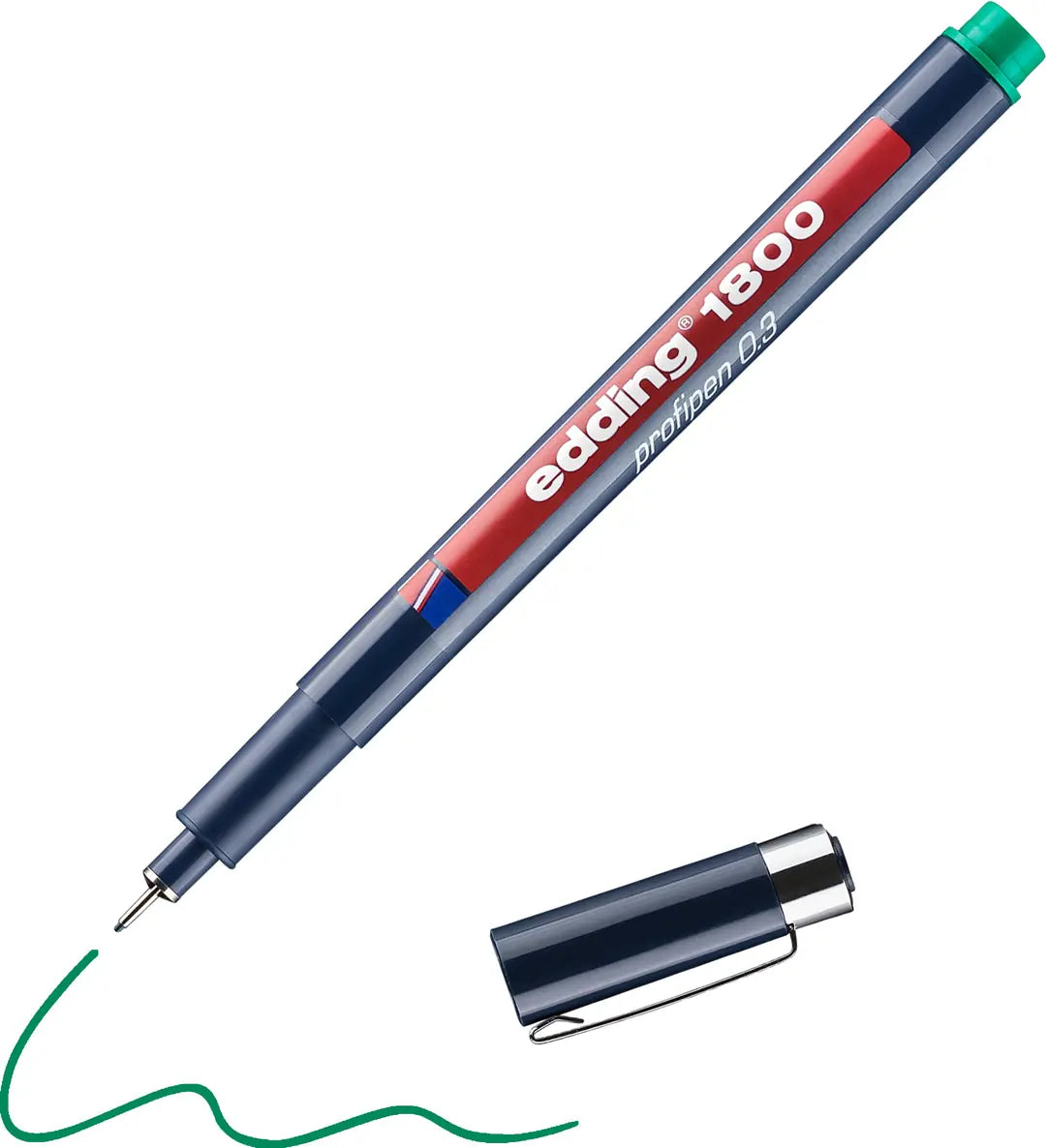 EDDING Profipen 1800 0.35mm 1800-4-03 grün