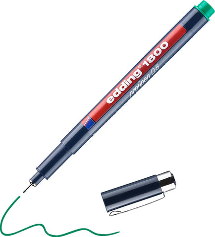 EDDING Profipen 1800 0.50mm 1800-4-05 grün